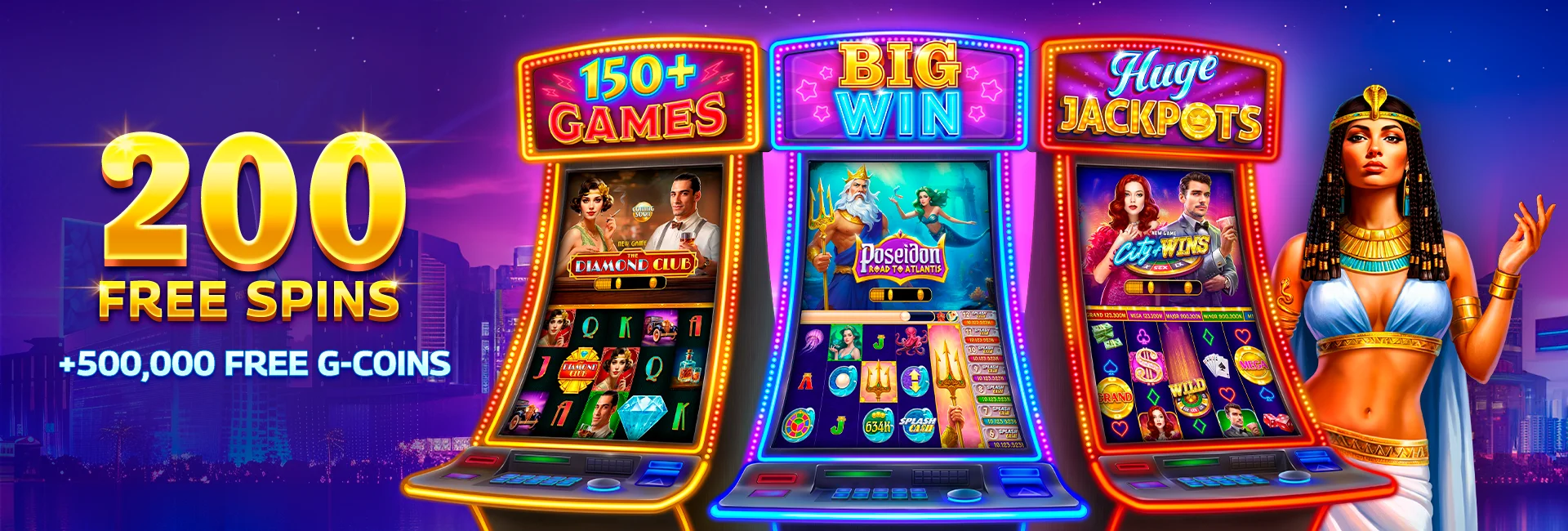 Banner: Free Slots With Bonus Gambino Slots