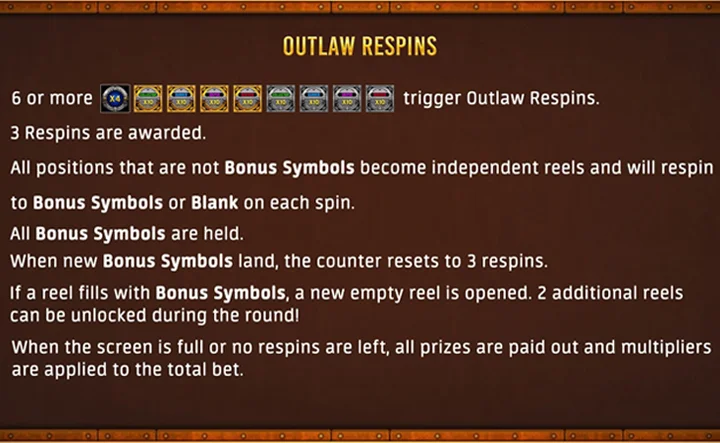 Outlaw Express Western Slot Machine Free Spins
