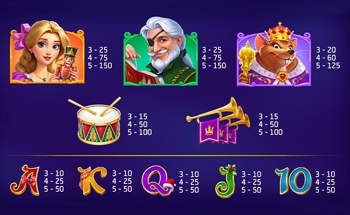 Get free spins on Nutcracker Nights slots