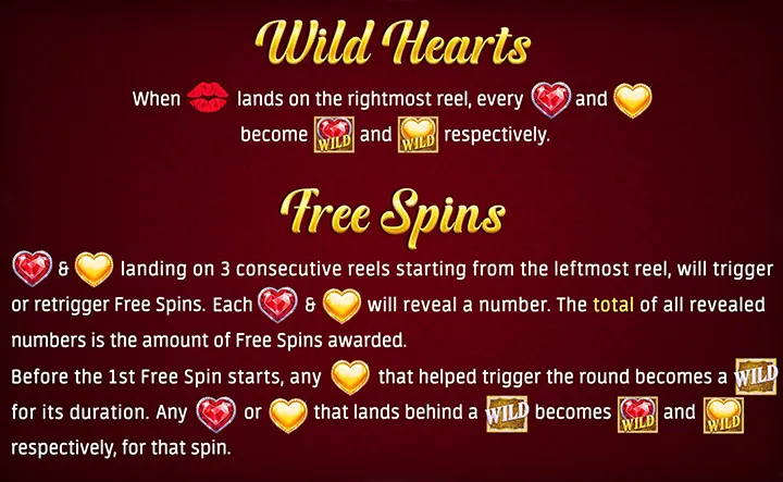 Get Free Spins at romantic-themed slot